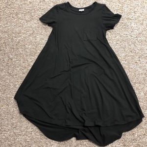 Solid Black Leggings material Carly XS